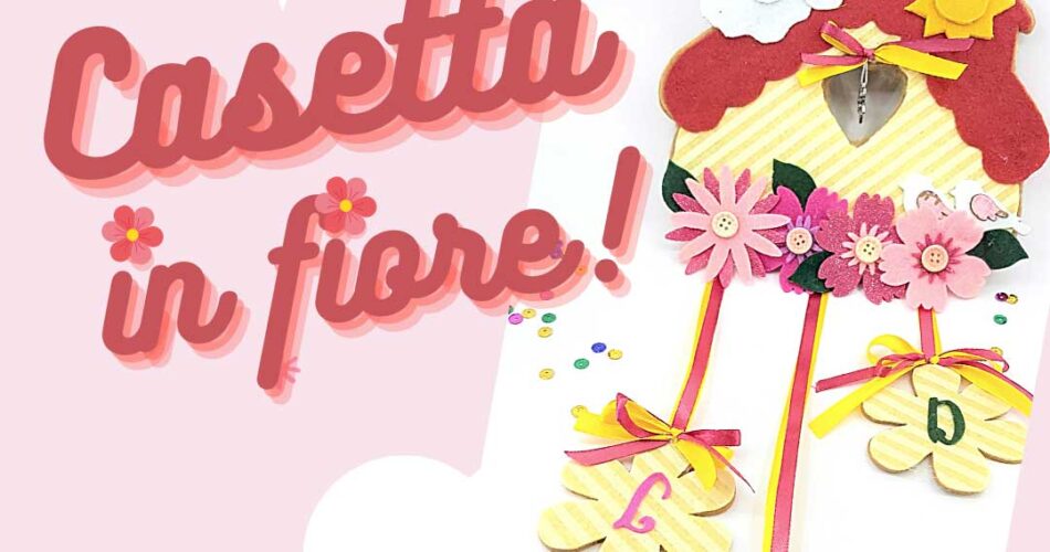 Fuoriporta "casetta in fiore"