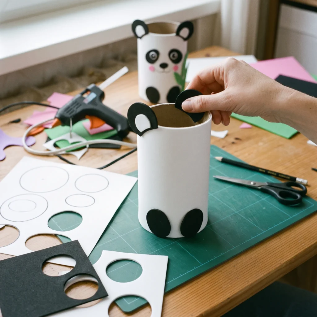 Portamatite Panda in Gomma Crepla